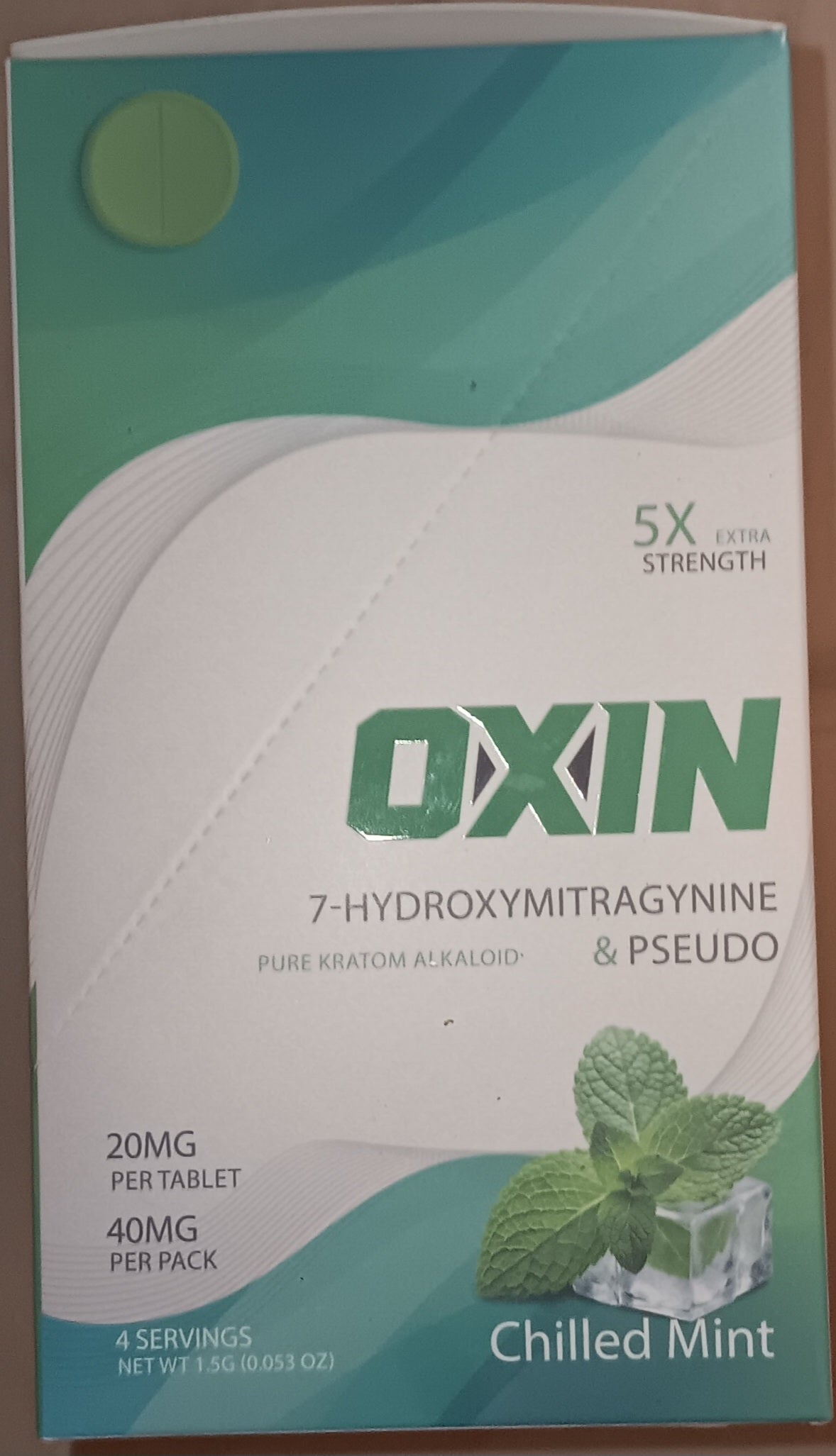 Oxin 20mg: Mint 7oh+Psuedo